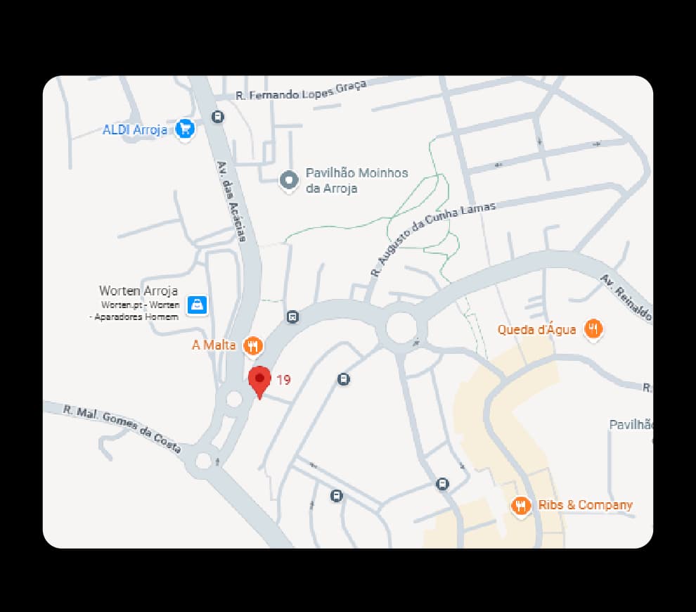 Mapa — Dental Médica, Odivelas